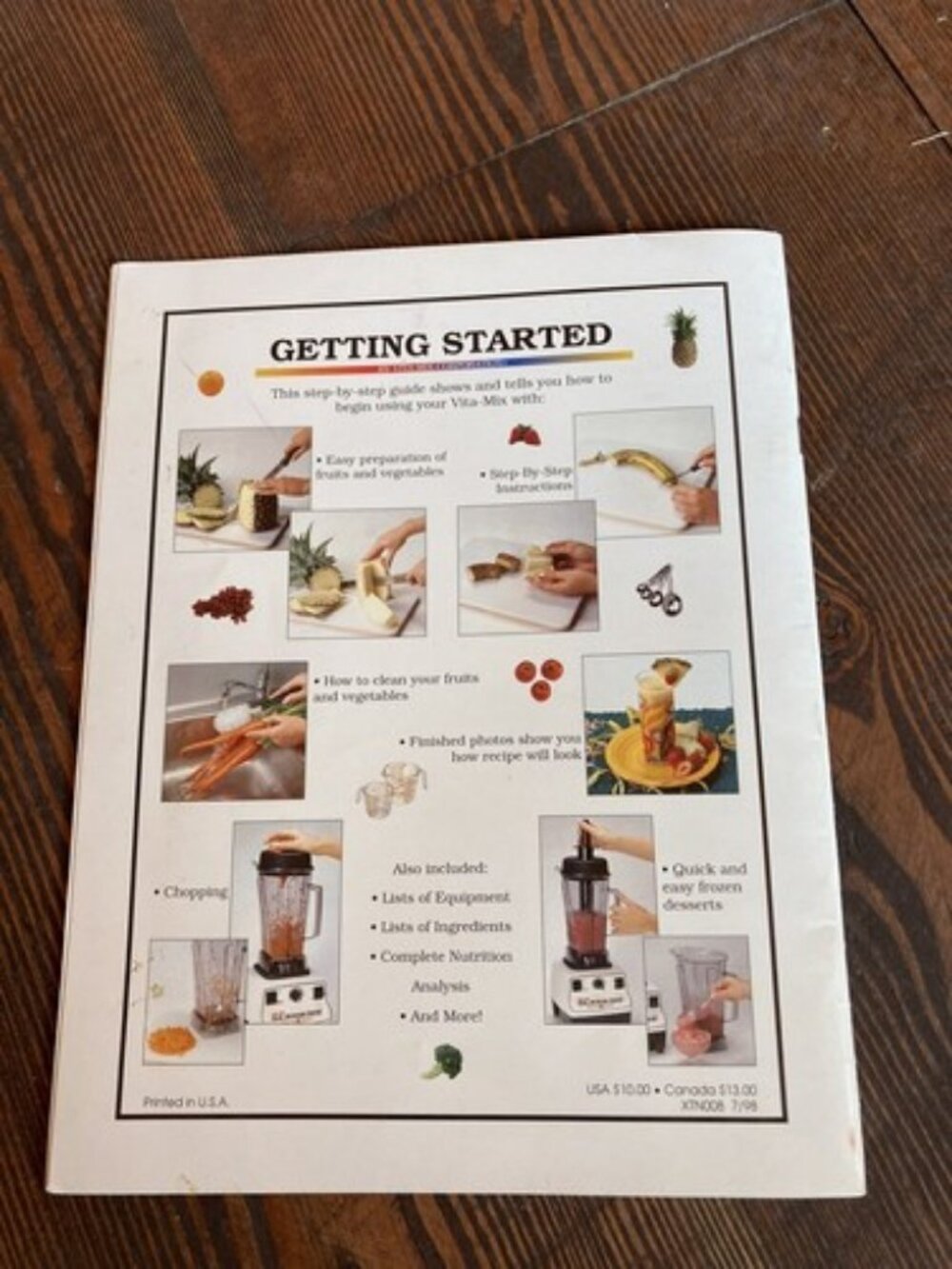 Getting Started Recipes‎ Vita-Mix Step-by-Step Guide 1998 - Picture 2 of 4